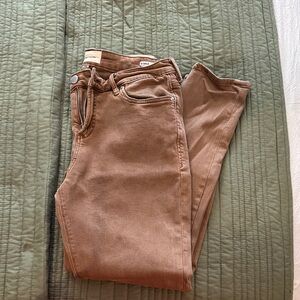 Dear John Women's Tan Skinny Jeans